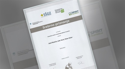 Srebrno priznanje za inovacijo Dinamična meritev rotacijskega gibanja vrat pečice