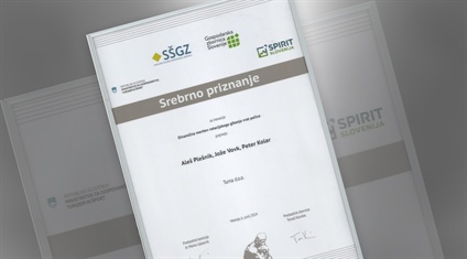 Srebrno priznanje za inovacijo Dinamična meritev rotacijskega gibanja vrat pečice