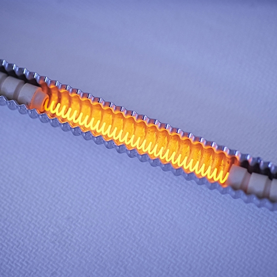 Heaters materials resistant to environmental influences