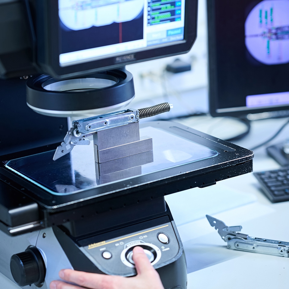 Specific Item Testing In-house testing and verification process